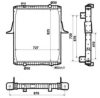 NRF 519706 Radiator, engine cooling